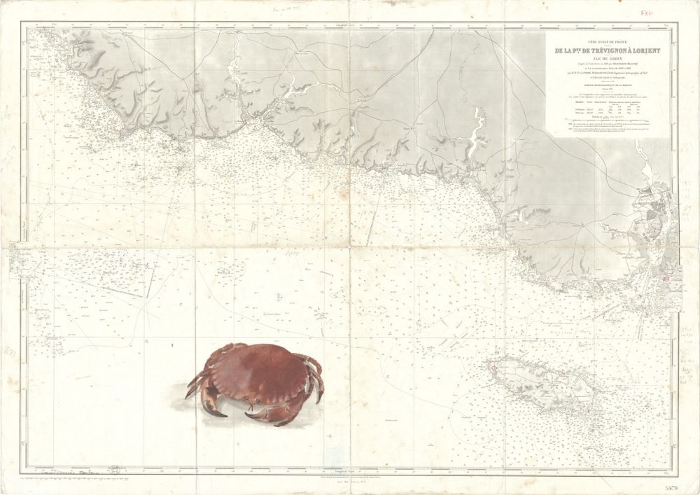 crabe de l'ile de Groix