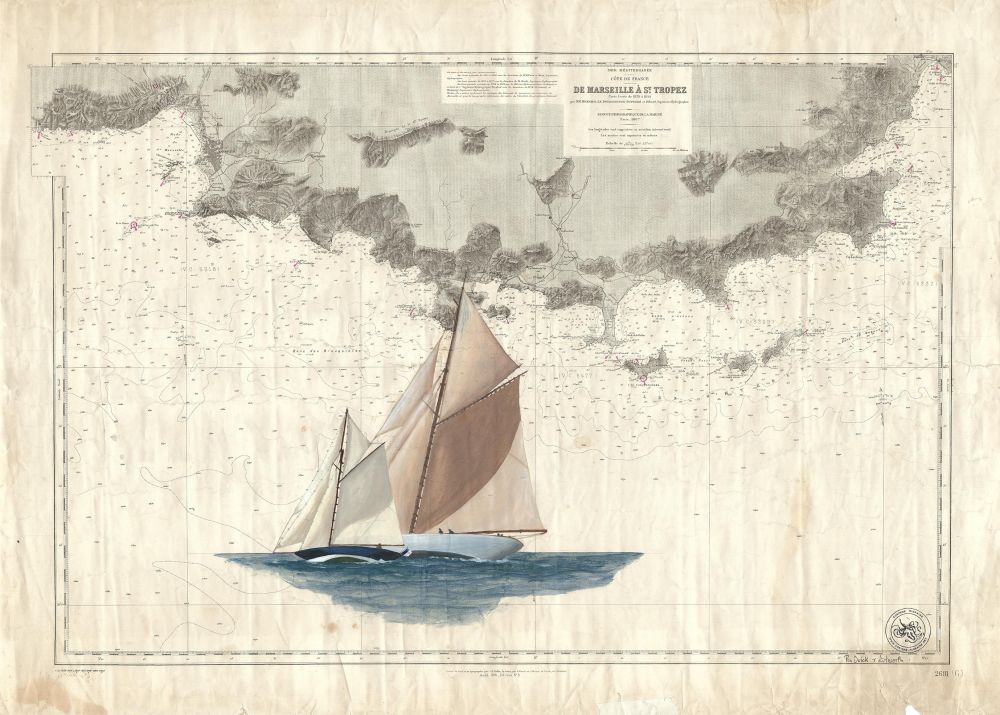 Pen Duick et Lulworth de Marseille à saint Tropez