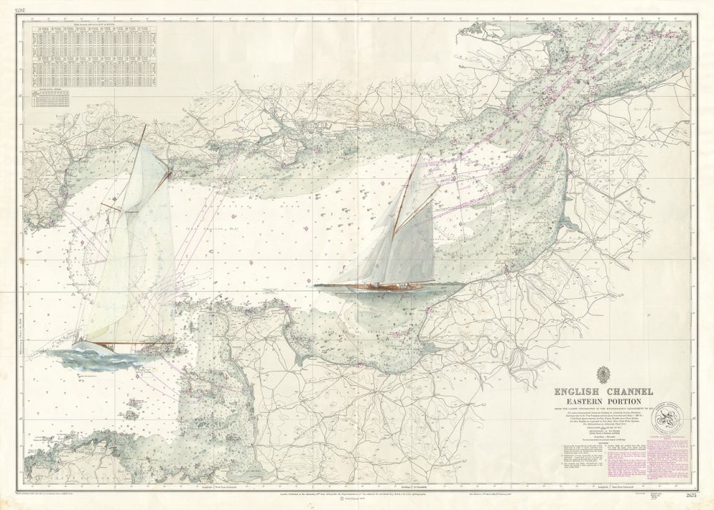 Voiliers classiques plan Fife sur la Manche