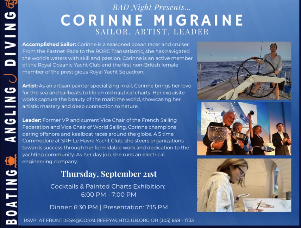 MIAMI Coral Reef Yacht Club conference /expo